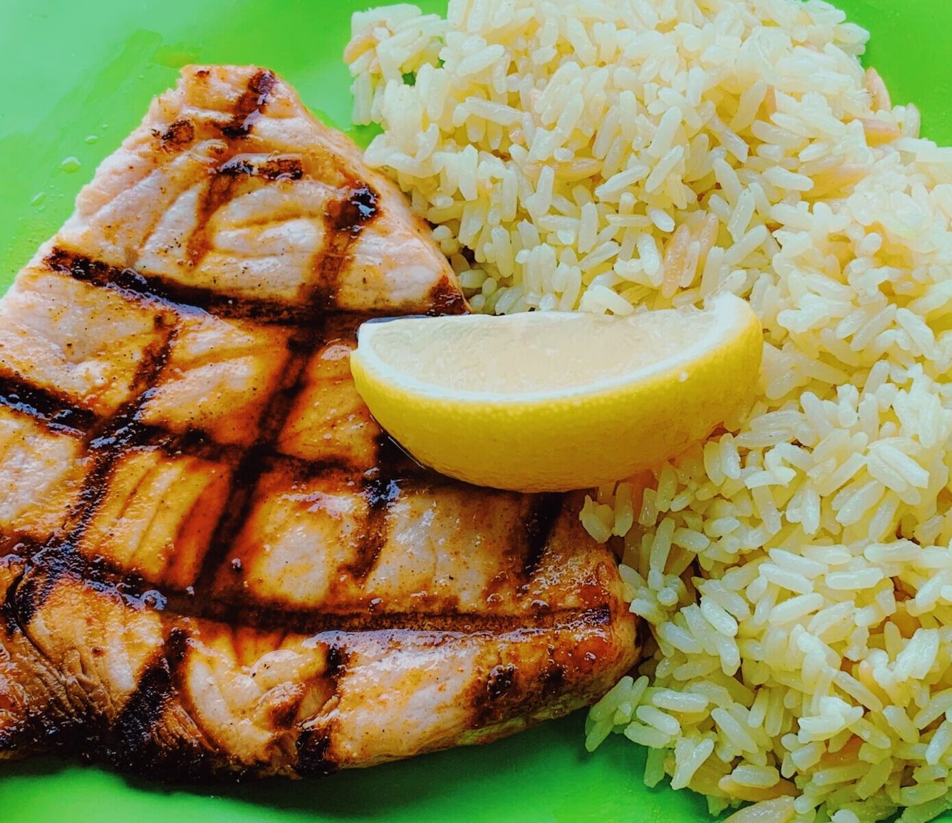 Grilled Swordfish Steak