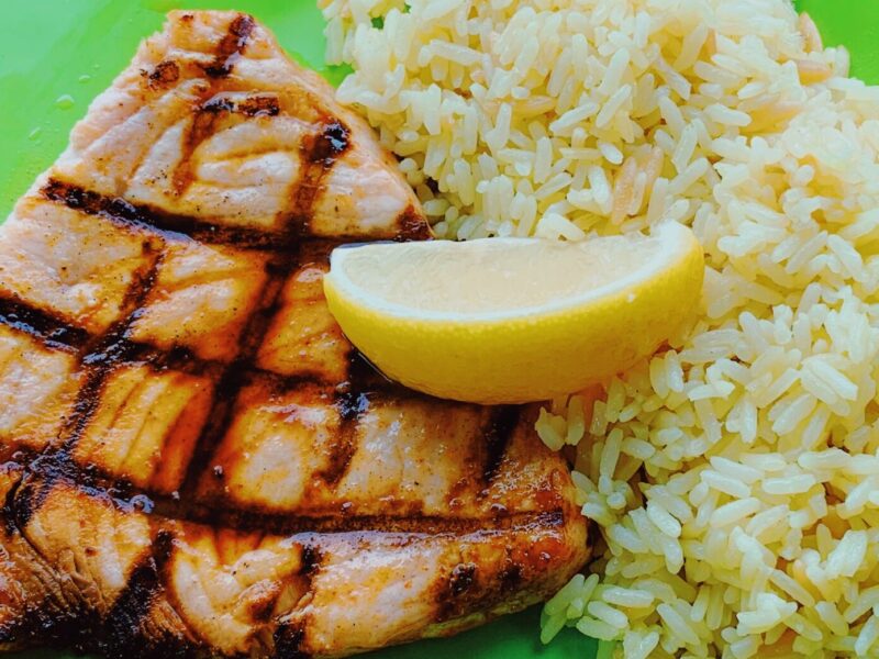 Grilled Swordfish Steak