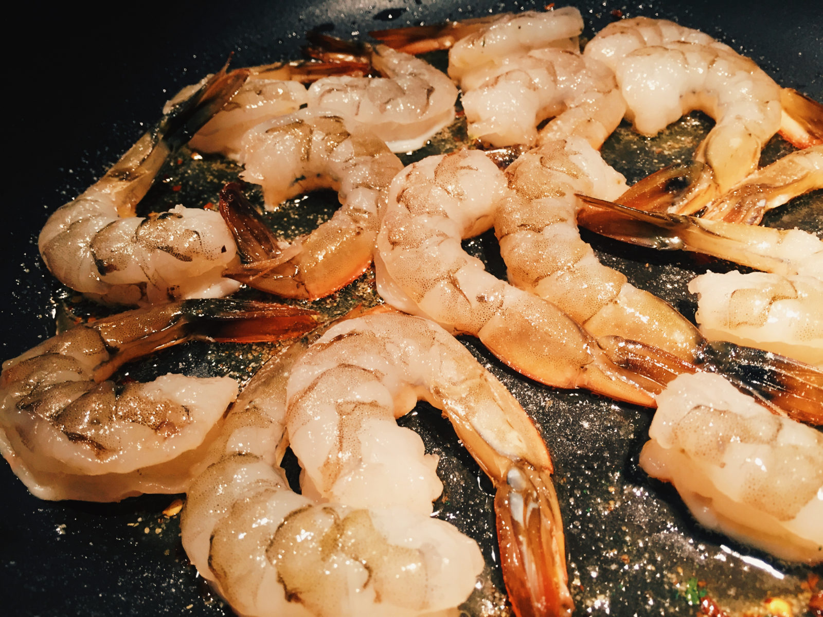 Snug Harbor Fish Company - Tomato Spinach Shrimp Pasta