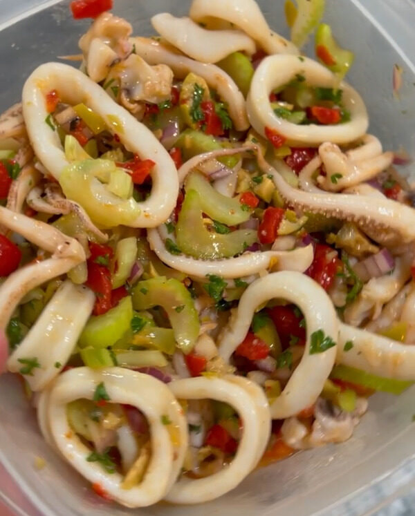 Italian Calamari Salad